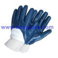 Cotton Jersey Liner, Nitrile Coating, Half Coated Safety Gloves